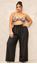 Picture of FLUID SUMMER TROUSER WITH DRAWSTRING IN VISCOSE